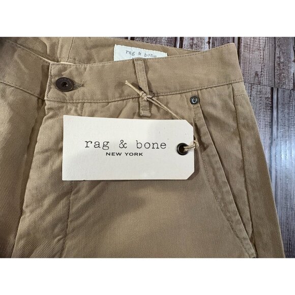 Rag And Bone cotton blade III Pants size 32 color dark khaki NWT made in USA - Picture 3 of 7